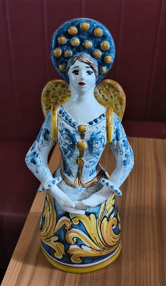 Céramique italienne peinte à la main