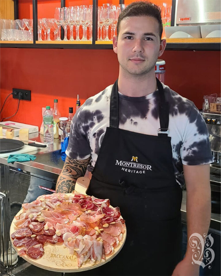 Planche de charcuterie italienne