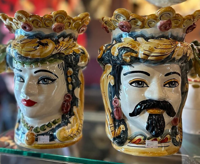 Céramique italienne peinte à la main